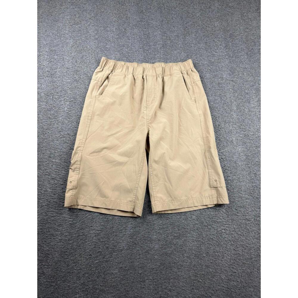 Magellan Boy's Beige‎ Half Pants Elastic Waist Casual Shorts Size XL (18-20)